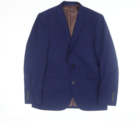 Mens UK Size 38 NEXT Regular Blue Suit Jacket