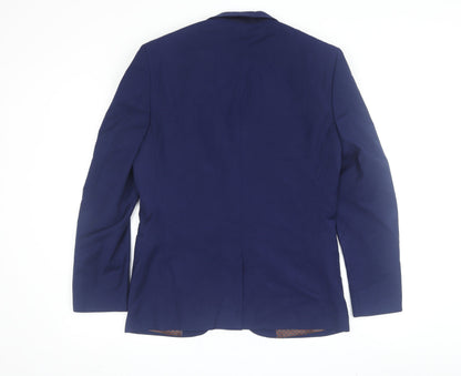 Mens UK Size 38 NEXT Regular Blue Suit Jacket