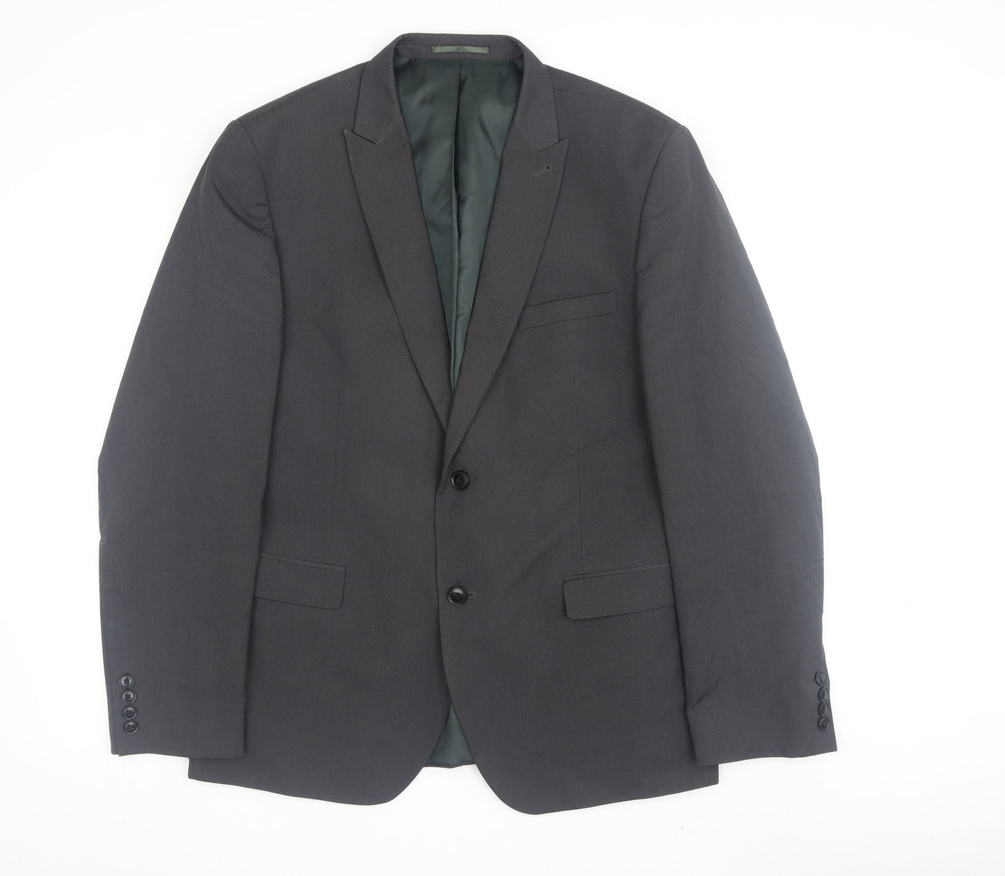 Mens UK Size 44 NEXT Regular Grey Suit Jacket