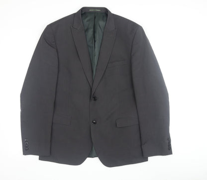 Mens UK Size 44 NEXT Regular Grey Suit Jacket