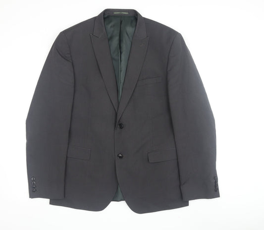 Mens UK Size 44 NEXT Regular Grey Suit Jacket