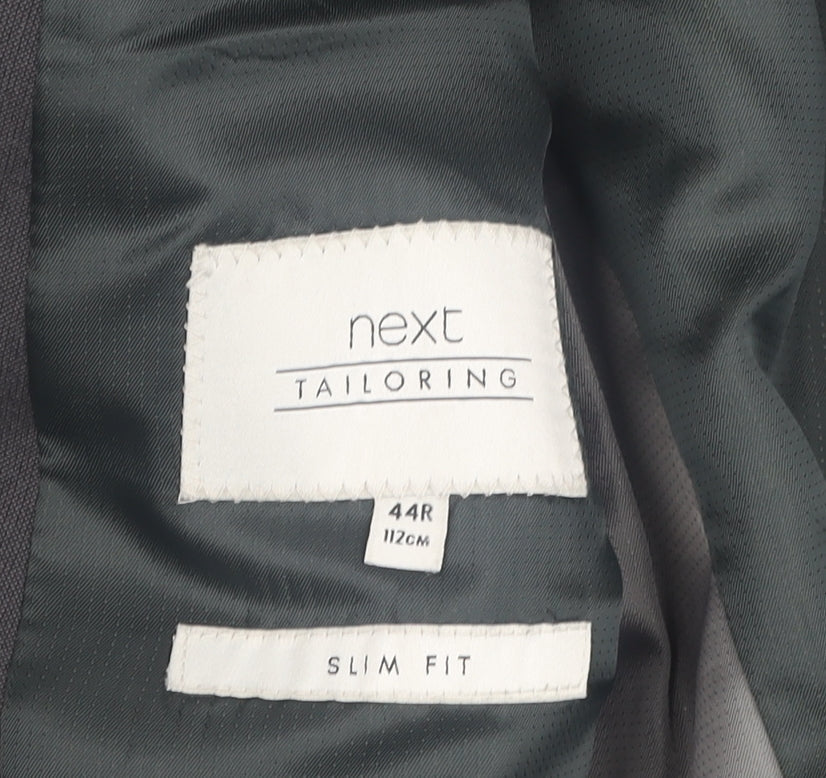 Mens UK Size 44 NEXT Regular Grey Suit Jacket