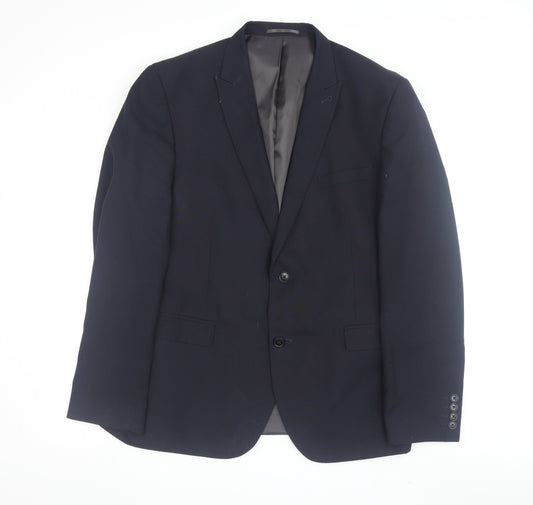 Mens UK Size 44 NEXT Regular Blue Suit Jacket