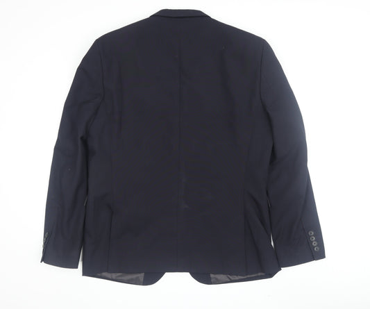 Mens UK Size 44 NEXT Regular Blue Suit Jacket