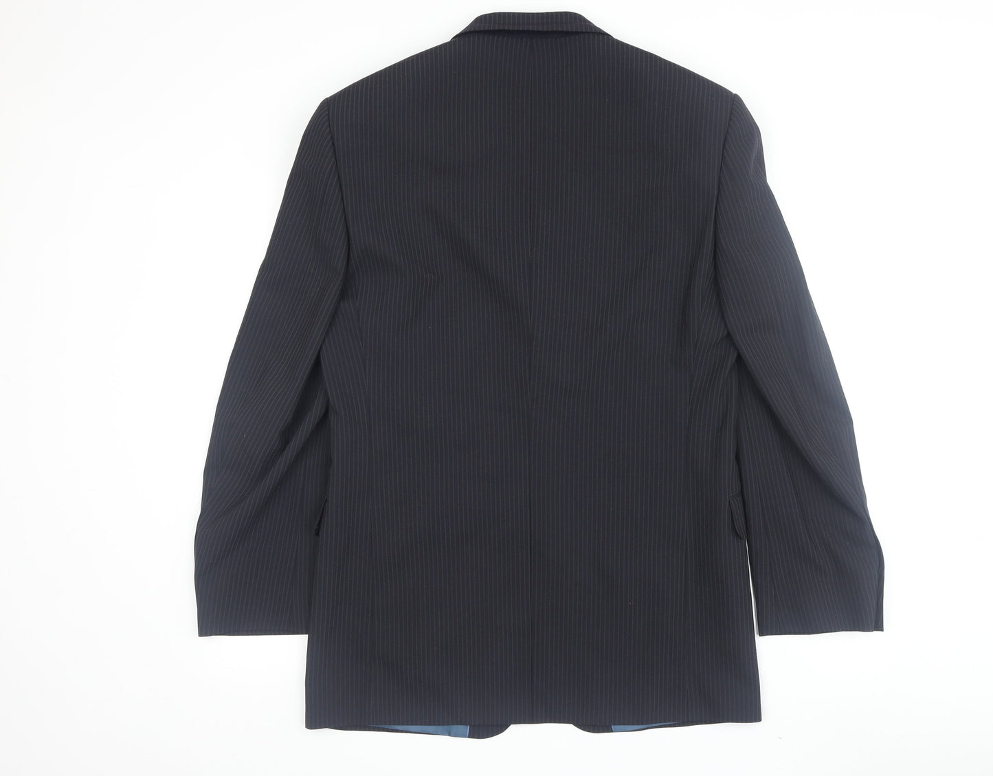 Mens UK Size 38 Marks and Spencer Regular Blue Suit Jacket