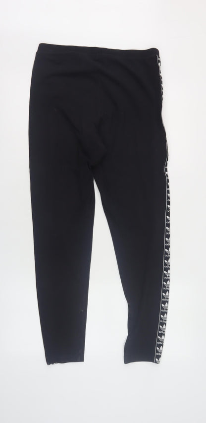 Adidas Women’s Black Jogger Trousers - Size M