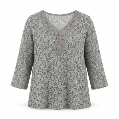 Womens UK Size 14 Marks and Spencer Grey  Blouse