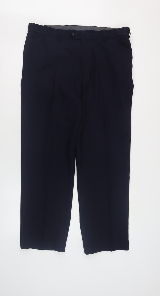 Marks and Spencer Men's Black Dress Pants XL