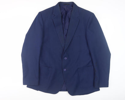 Mens UK Size 42 John Lewis Regular Blue Suit Jacket