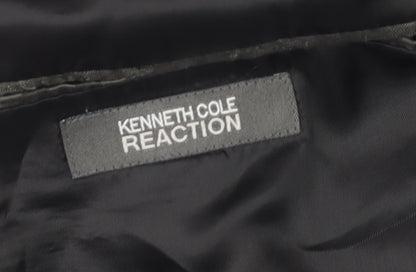 Kenneth Cole Reaction Black Blazer Men's 48L