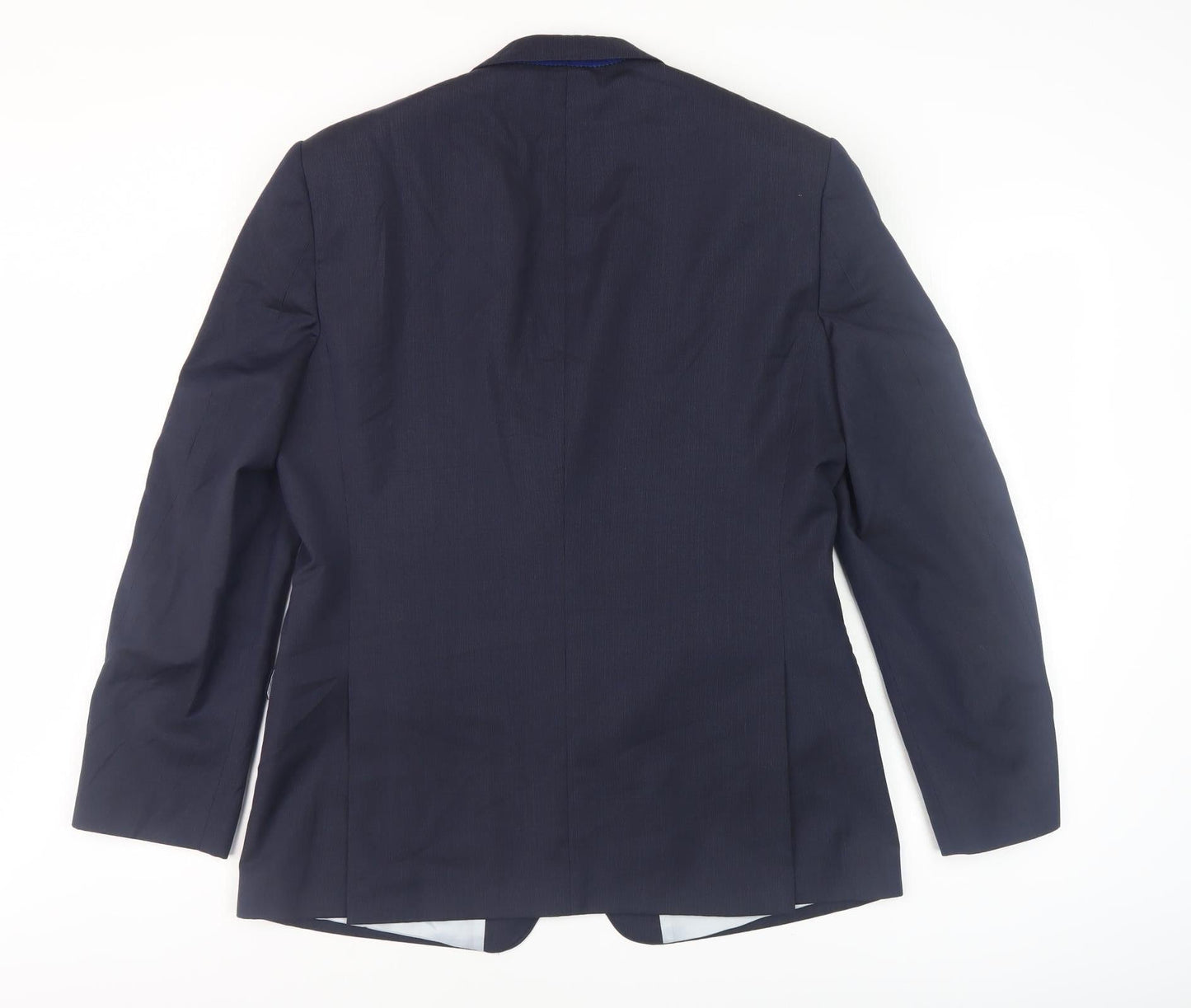 Mens UK Size 40 French Connection Regular Blue Suit Jacket