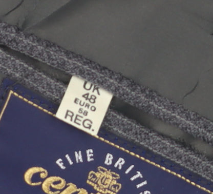 Mens UK Size 48 Centaur Regular Grey Suit Jacket