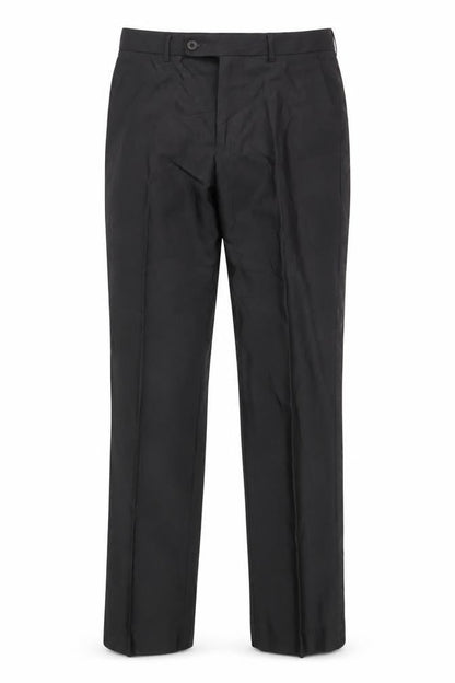 Mens UK Size 32 Kurt Muller  Dress Pants Black Trousers