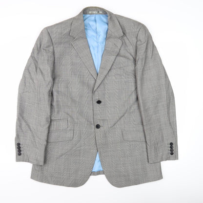 Mens UK Size 40 Howick Regular Grey Suit Jacket