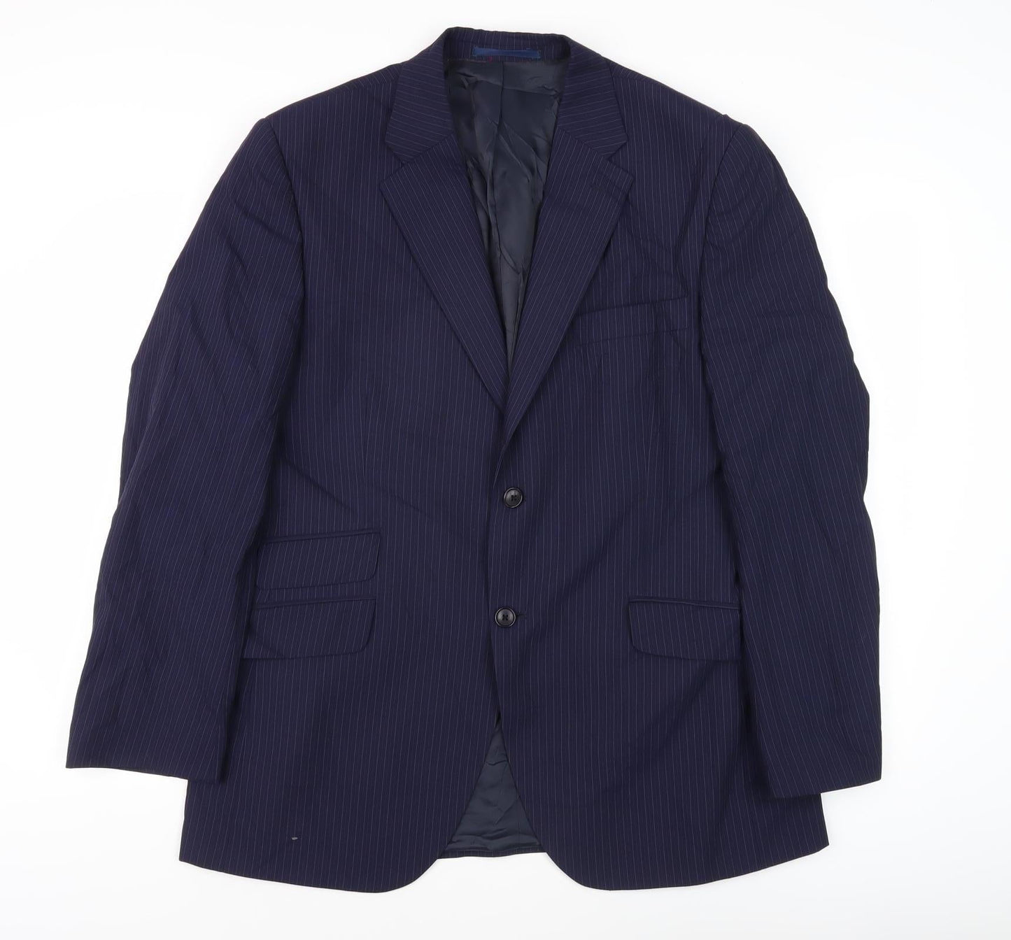 Mens UK Size 42 Howick Regular Blue Suit Jacket
