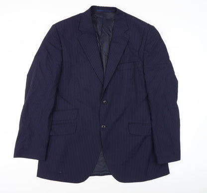 Mens UK Size 42 Howick Regular Blue Suit Jacket