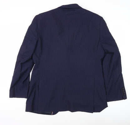 Mens UK Size 42 Howick Regular Blue Suit Jacket