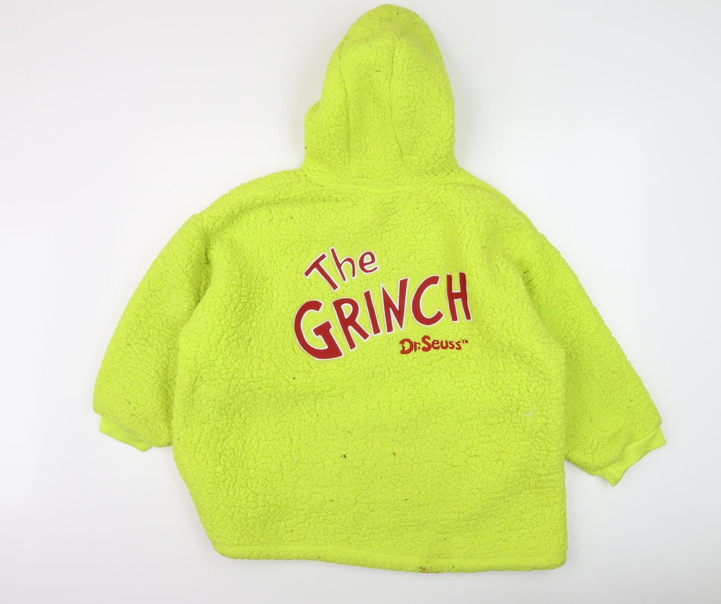 The Grinch Unisex Green Fleece Robe S-M Christmas