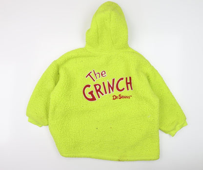 The Grinch Unisex Green Fleece Robe S-M Christmas