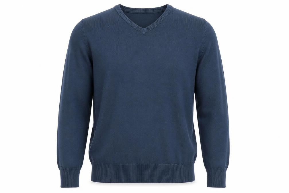 Mens UK Size M Thomas Nash Blue Pullover Jumper