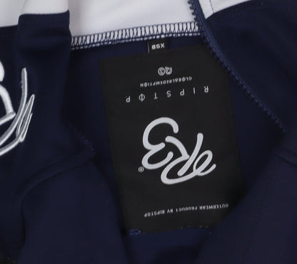 Evo Boys Blue Full Zip Hoodie 2XS with Logo Accents