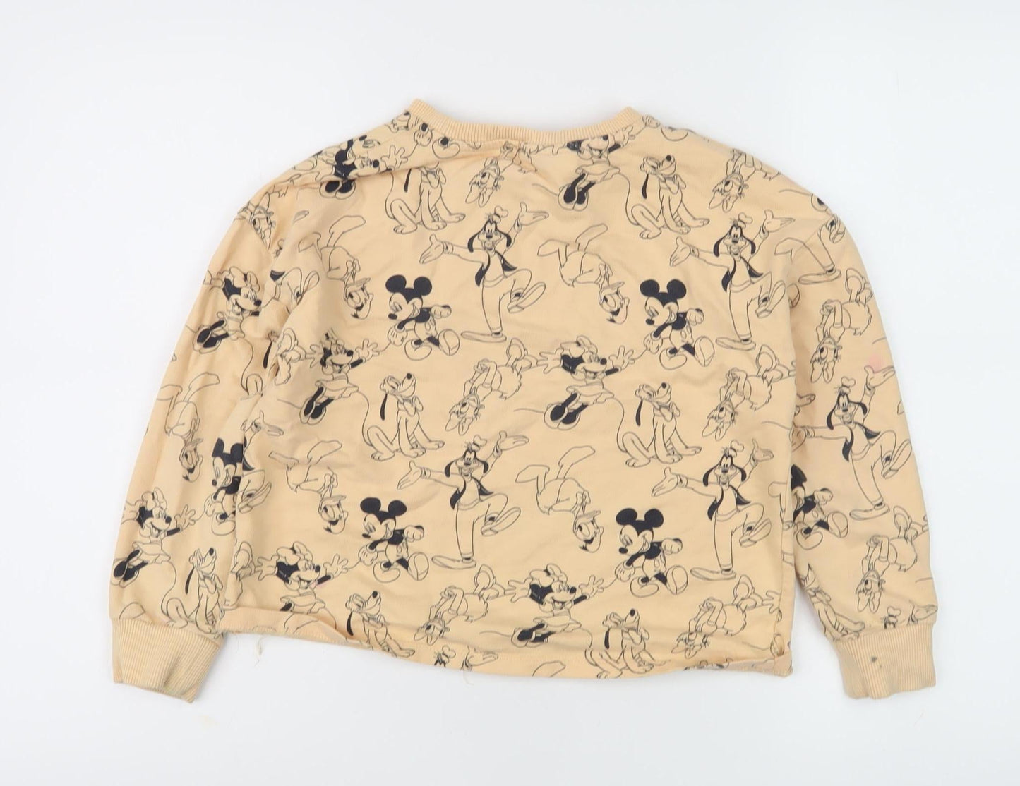 Next Girls Beige Disney Graphic Sweatshirt, 9 Years, Pullover