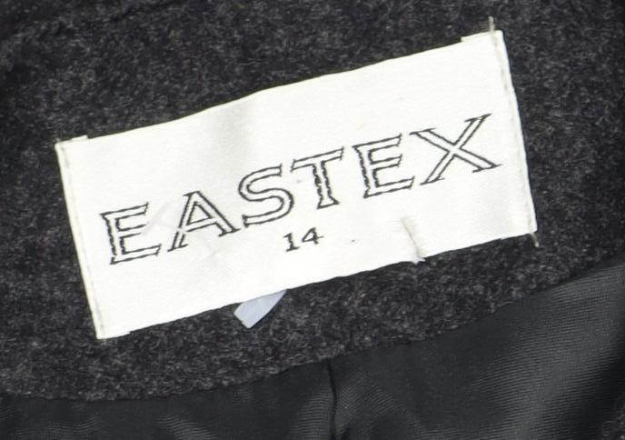 Eastex Women's Black Wool Blazer Size 14