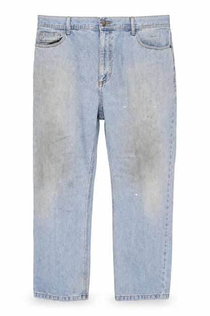 Mens UK Size 42 Marks and Spencer  Straight Blue Jeans