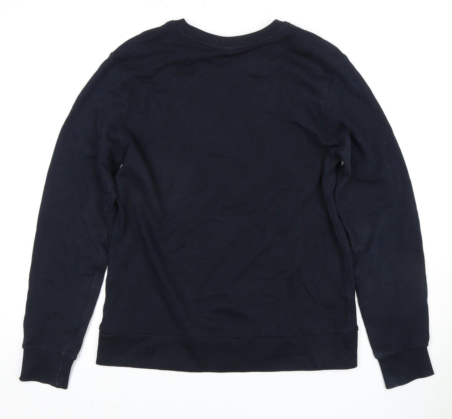 Mens UK Size S JACK & JONES Black Pullover Sweatshirt