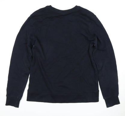 Mens UK Size S JACK & JONES Black Pullover Sweatshirt