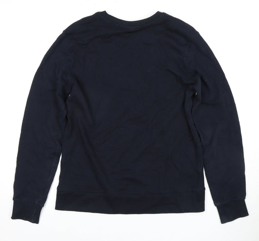 Mens UK Size S JACK & JONES Black Pullover Sweatshirt