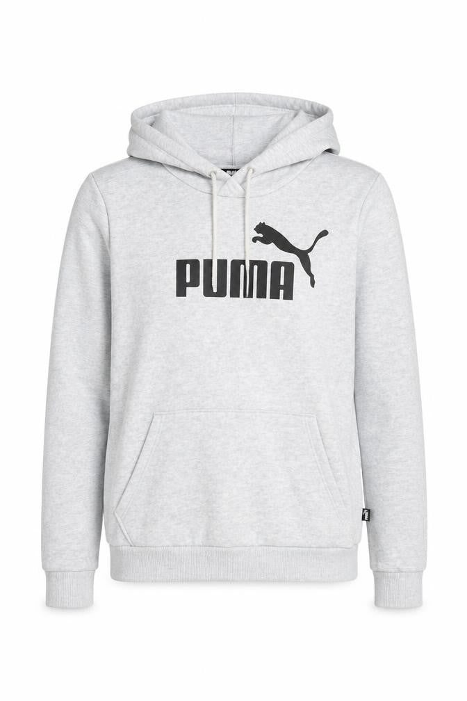 Unisex Adults UK Size 8 PUMA Grey Pullover Hoodie