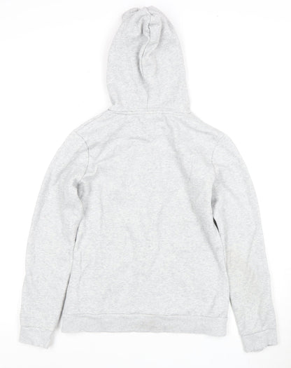 Puma Grey Unisex Pullover Hoodie, Regular Fit, Size 8