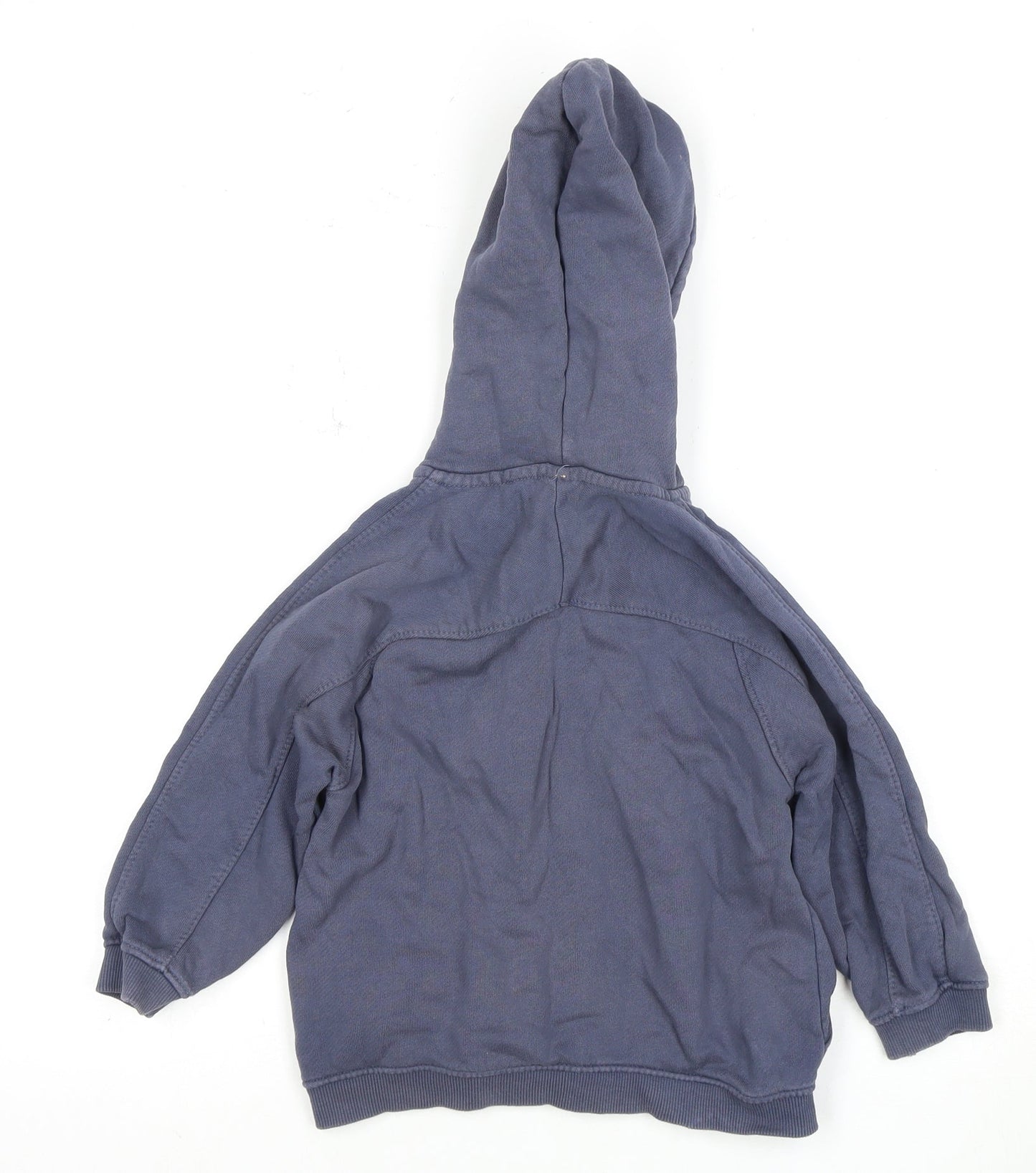 Zara Boys Blue Full Zip Hoodie 3-4 Years