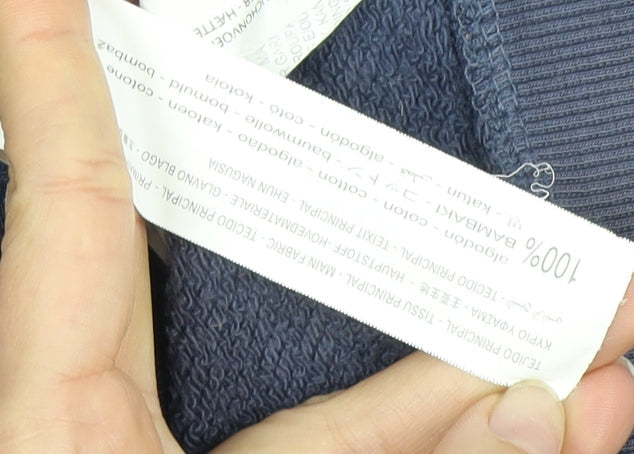 Zara Boys Blue Full Zip Hoodie 3-4 Years