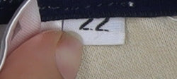 Equetech Boys Beige Cotton Trousers Size 22 with Button Closure