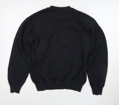 Smithson Clothing Unisex Black Pullover Sweatshirt XS