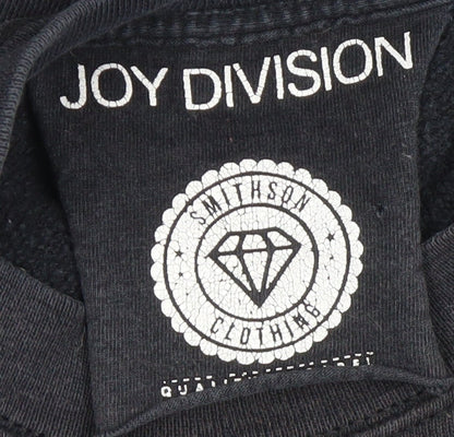 Smithson Clothing Unisex Black Pullover Sweatshirt XS