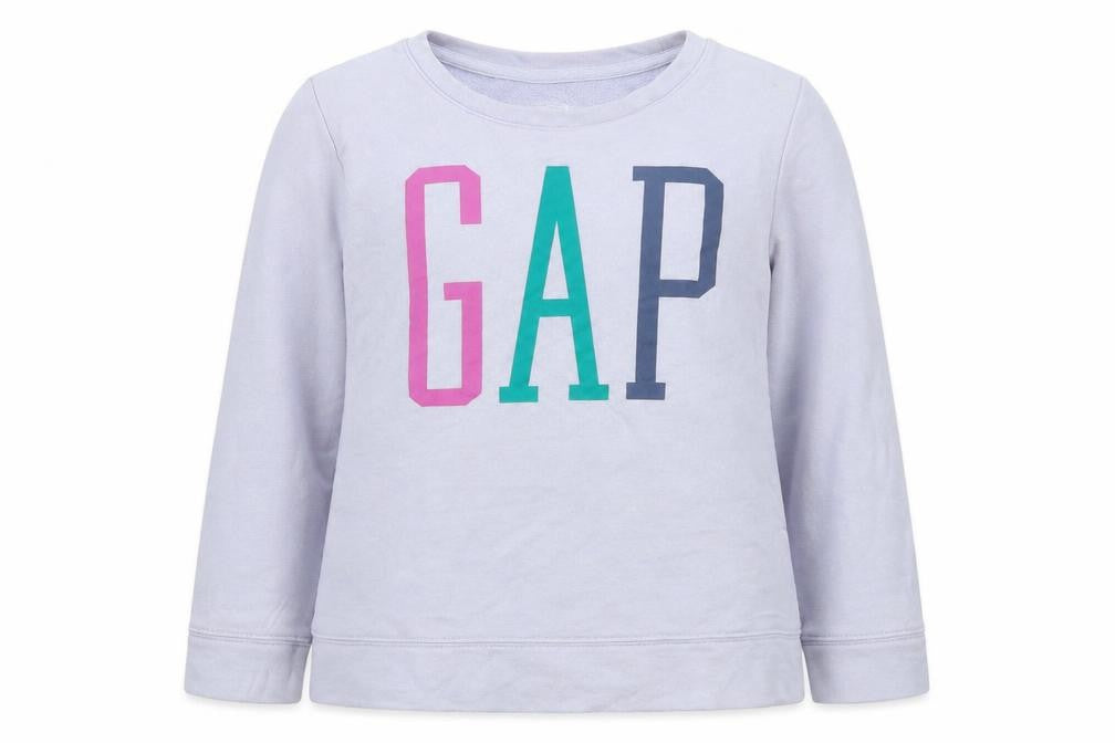 Front view of Gap Teens Multicoloured Logo Sweatshirt L