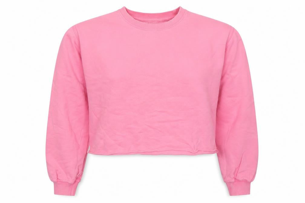 Womens UK Size 8 Pull&Bear Pink Pullover Sweatshirt