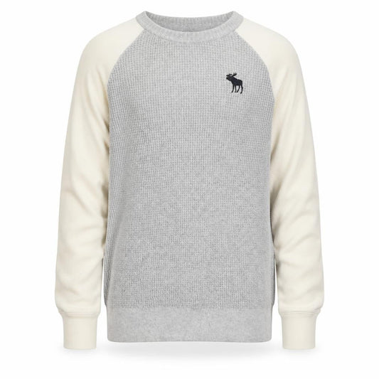 Abercrombie Kids Boys Grey Pullover Jumper Size 13-14 Years