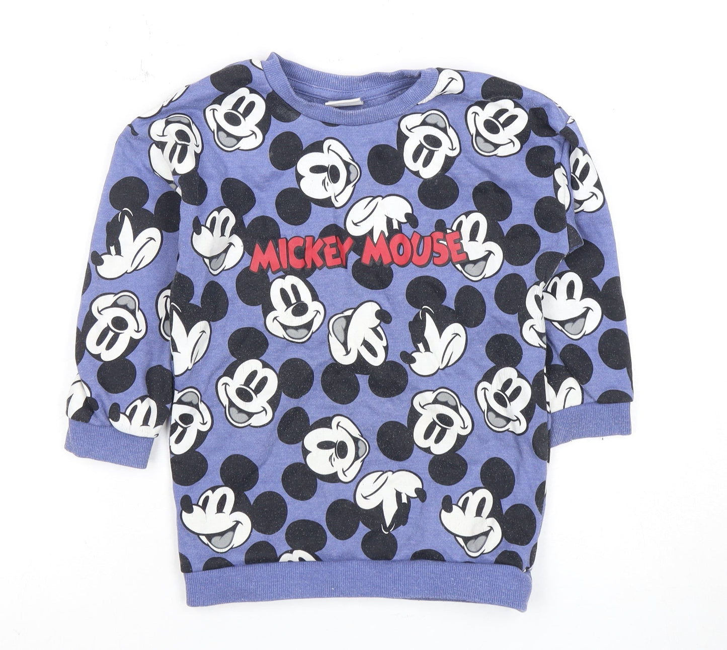 Disney Boys' Multicoloured Mickey Mouse Pullover Hoodie 3-4 Years