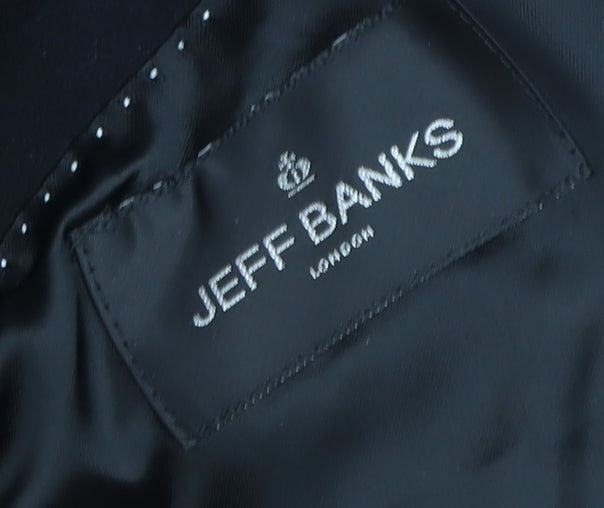 Mens UK Size 40 in Jeff Banks Black