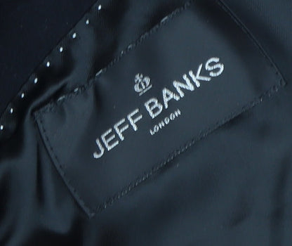 Mens UK Size 40 in Jeff Banks Black