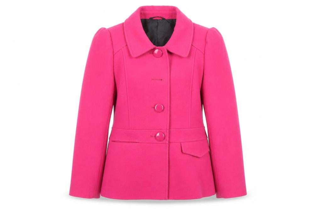 Womens UK Size 14 Marks and Spencer Pink Basic Jacket