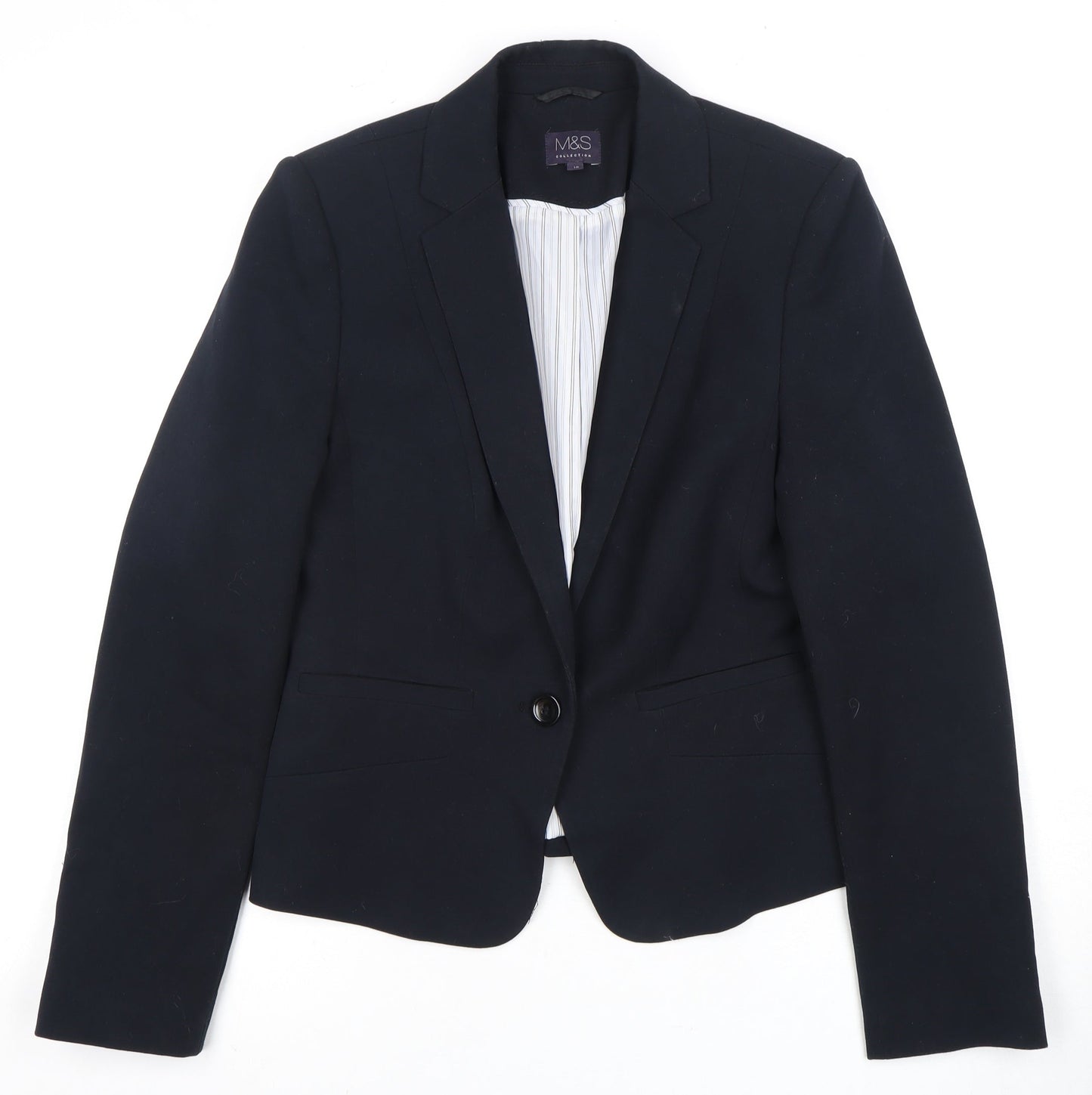 Marks and Spencer Women's Black Blazer Size 10