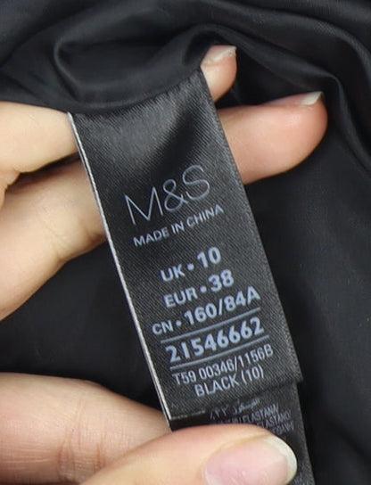 Marks and Spencer Women's Black Blazer Size 10