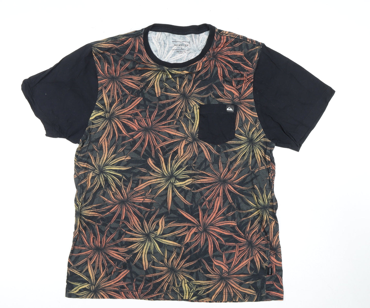 Quiksilver Men's Floral Multicolour XL T-Shirt
