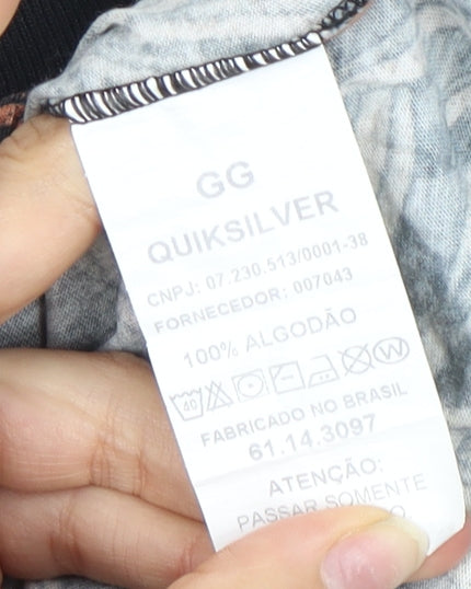 Quiksilver Men's Floral Multicolour XL T-Shirt