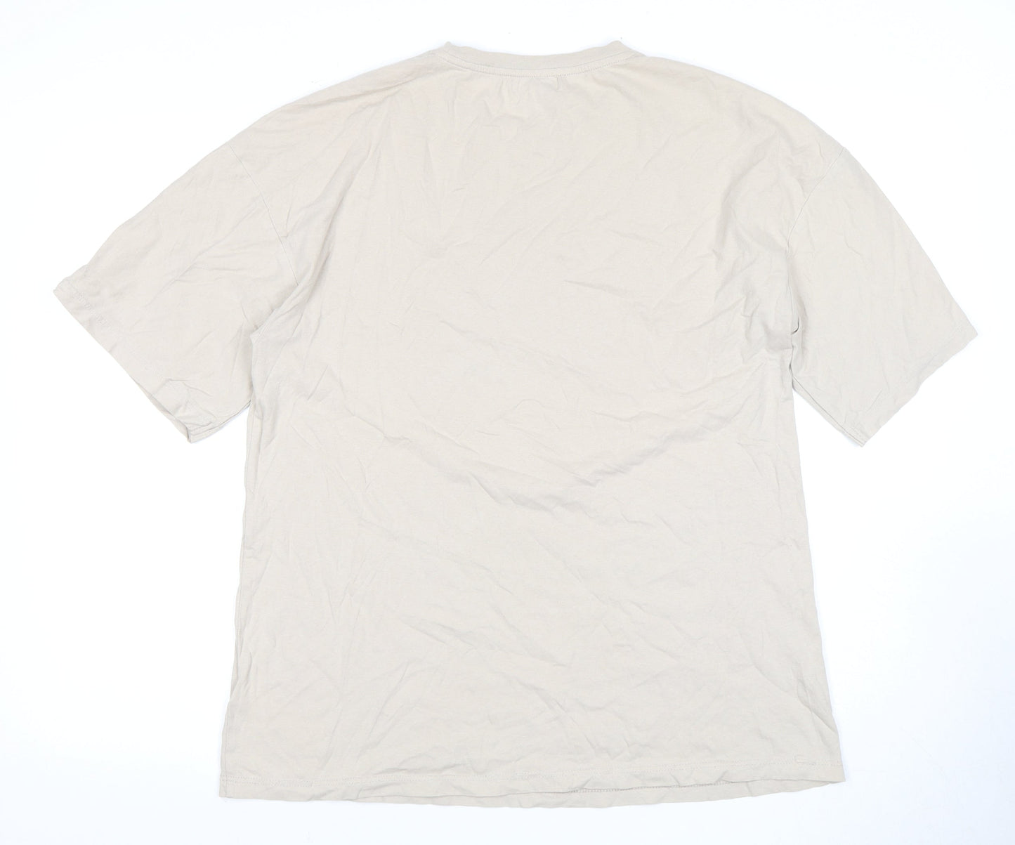 Womens UK Size S Topshop Beige  T-Shirt